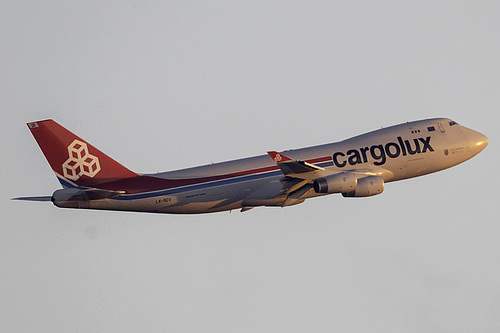 Cargolux Boeing 747-400F LX-SCV at Los Angeles International Airport (KLAX/LAX)
