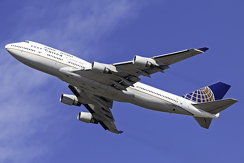 United Airlines Boeing 747-400 N118UA at Los Angeles International Airport (KLAX/LAX)