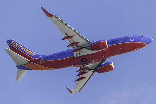 Southwest Airlines Boeing 737-700 N217JC at Los Angeles International Airport (KLAX/LAX) Southwest Airlines Boeing 737-700 N217JC at Los Angeles International Airport (KLAX/LAX)