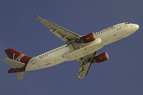 Virgin America Airbus A320-200 N285VA at Los Angeles International Airport (KLAX/LAX)