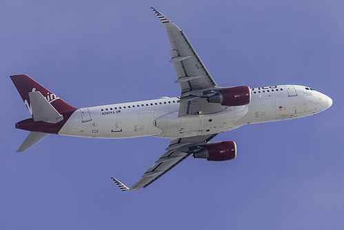 Virgin America Airbus A320-200 N285VA at Los Angeles International Airport (KLAX/LAX)