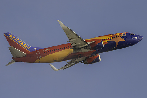 Southwest Airlines Boeing 737-300 N383SW at Los Angeles International Airport (KLAX/LAX)