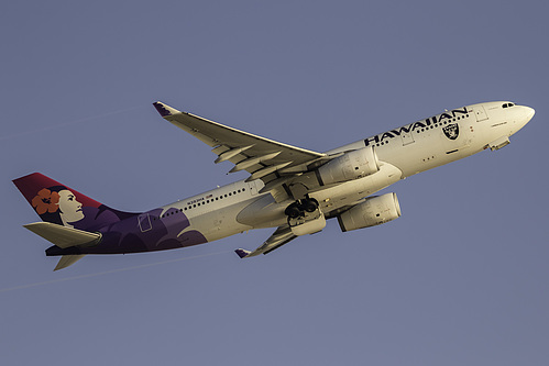 Hawaiian Airlines Airbus A330-200 N393HA at Los Angeles International Airport (KLAX/LAX) Hawaiian Airlines Airbus A330-200 N393HA at Los Angeles International Airport (KLAX/LAX)
