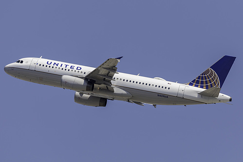 United Airlines Airbus A320-200 N459UA at Los Angeles International Airport (KLAX/LAX)