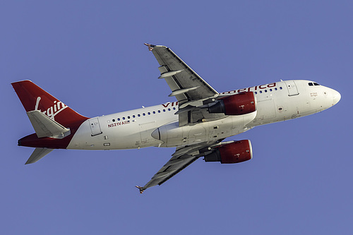 Virgin America Airbus A319-100 N521VA at Los Angeles International Airport (KLAX/LAX)