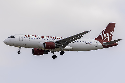 Virgin America Airbus A320-200 N631VA at Los Angeles International Airport (KLAX/LAX)