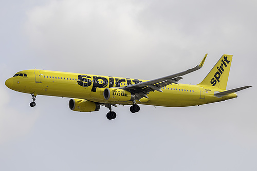 Spirit Airlines Airbus A321-200 N671NK at Los Angeles International Airport (KLAX/LAX) Spirit Airlines Airbus A321-200 N671NK at Los Angeles International Airport (KLAX/LAX)