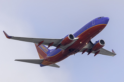 Southwest Airlines Boeing 737-700 N706SW at Los Angeles International Airport (KLAX/LAX)