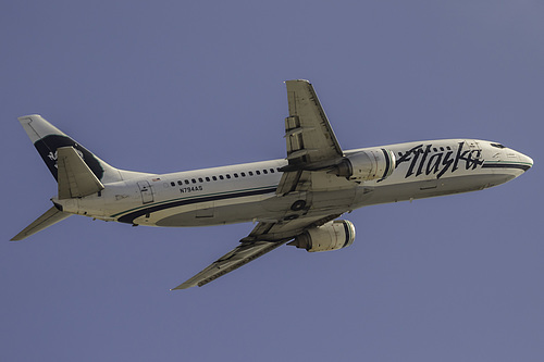 Alaska Airlines Boeing 737-400 N794AS at Los Angeles International Airport (KLAX/LAX)