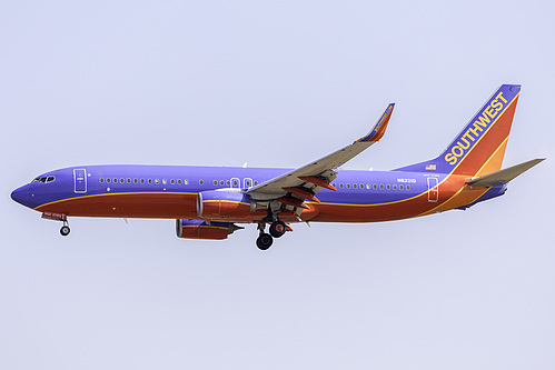 Southwest Airlines Boeing 737-800 N8321D at Los Angeles International Airport (KLAX/LAX) Southwest Airlines Boeing 737-800 N8321D at Los Angeles International Airport (KLAX/LAX)