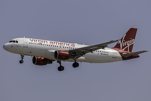 Virgin America Airbus A320-200 N836VA at Los Angeles International Airport (KLAX/LAX) Virgin America Airbus A320-200 N836VA at Los Angeles International Airport (KLAX/LAX)