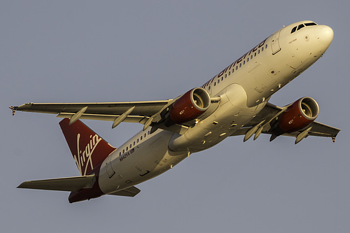 Virgin America Airbus A320-200 N842VA at Los Angeles International Airport (KLAX/LAX)