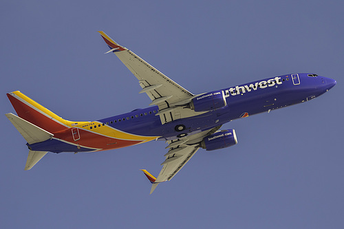 Southwest Airlines Boeing 737-800 N8675A at Los Angeles International Airport (KLAX/LAX) Southwest Airlines Boeing 737-800 N8675A at Los Angeles International Airport (KLAX/LAX)