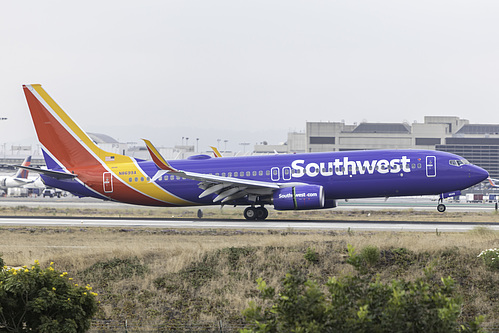Southwest Airlines Boeing 737-800 N8699A at Los Angeles International Airport (KLAX/LAX)