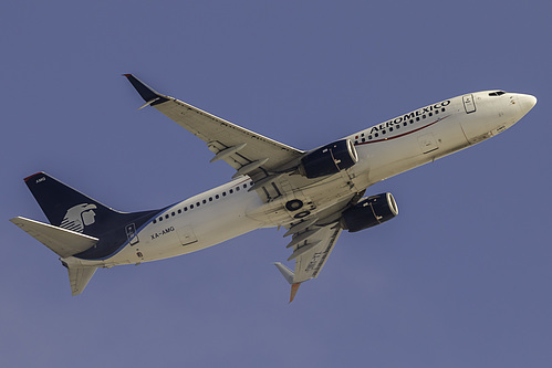 Aeroméxico Boeing 737-800 XA-AMG at Los Angeles International Airport (KLAX/LAX) Aeroméxico Boeing 737-800 XA-AMG at Los Angeles International Airport (KLAX/LAX)