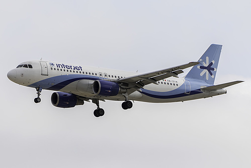 Interjet Airbus A320-200 XA-ZIH at Los Angeles International Airport (KLAX/LAX)