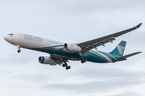 Oman Air Airbus A330-300 A4O-DD at London Heathrow Airport (EGLL/LHR)