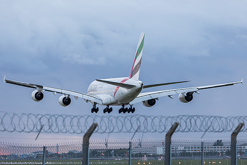 Emirates Airbus A380-800 A6-EED at London Heathrow Airport (EGLL/LHR)