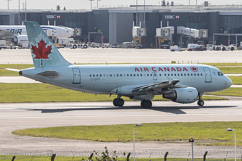 Air Canada Airbus A319-100 C-GITP at London Heathrow Airport (EGLL/LHR)