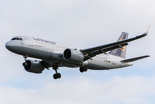 Lufthansa Airbus A320neo D-AINC at London Heathrow Airport (EGLL/LHR)