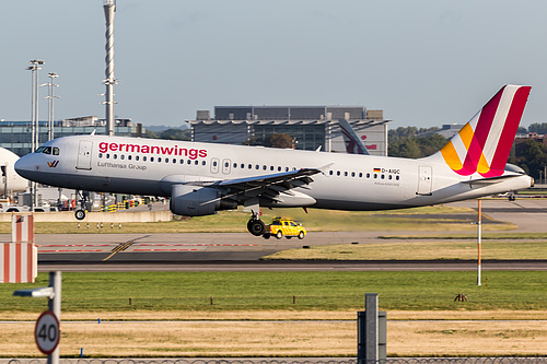 Germanwings Airbus A320-200 D-AIQC at London Heathrow Airport (EGLL/LHR) Germanwings Airbus A320-200 D-AIQC at London Heathrow Airport (EGLL/LHR)