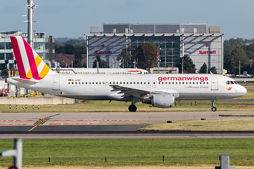Germanwings Airbus A320-200 D-AIQC at London Heathrow Airport (EGLL/LHR) Germanwings Airbus A320-200 D-AIQC at London Heathrow Airport (EGLL/LHR)