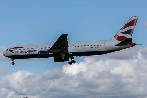 British Airways Boeing 767-300ER G-BZHB at London Heathrow Airport (EGLL/LHR) British Airways Boeing 767-300ER G-BZHB at London Heathrow Airport (EGLL/LHR)