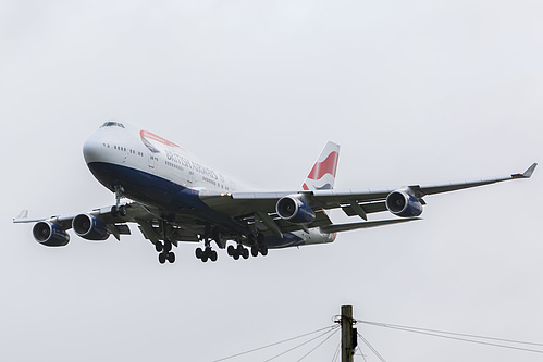 British Airways Boeing 747-400 G-CIVO at London Heathrow Airport (EGLL/LHR) British Airways Boeing 747-400 G-CIVO at London Heathrow Airport (EGLL/LHR)