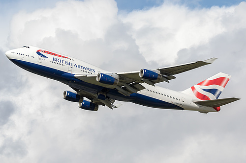 British Airways Boeing 747-400 G-CIVO at London Heathrow Airport (EGLL/LHR) British Airways Boeing 747-400 G-CIVO at London Heathrow Airport (EGLL/LHR)