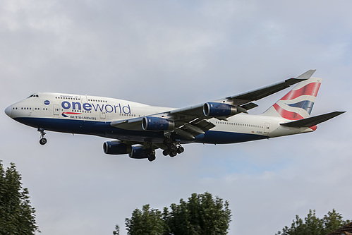 British Airways Boeing 747-400 G-CIVZ at London Heathrow Airport (EGLL/LHR) British Airways Boeing 747-400 G-CIVZ at London Heathrow Airport (EGLL/LHR)