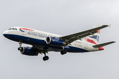 British Airways Airbus A319-100 G-EUOA at London Heathrow Airport (EGLL/LHR) British Airways Airbus A319-100 G-EUOA at London Heathrow Airport (EGLL/LHR)
