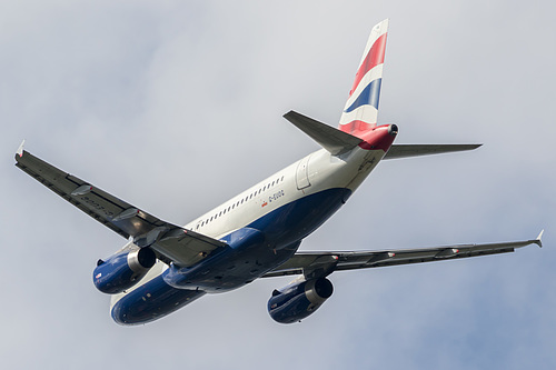 British Airways Airbus A319-100 G-EUOG at London Heathrow Airport (EGLL/LHR)