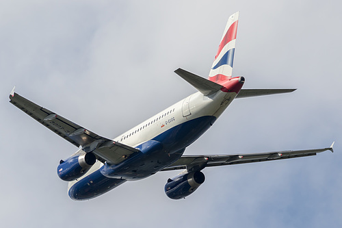 British Airways Airbus A319-100 G-EUOG at London Heathrow Airport (EGLL/LHR) British Airways Airbus A319-100 G-EUOG at London Heathrow Airport (EGLL/LHR)