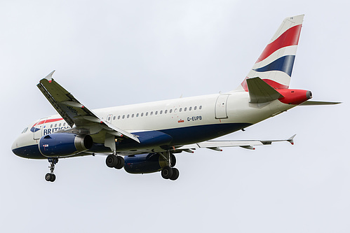 British Airways Airbus A319-100 G-EUPB at London Heathrow Airport (EGLL/LHR)