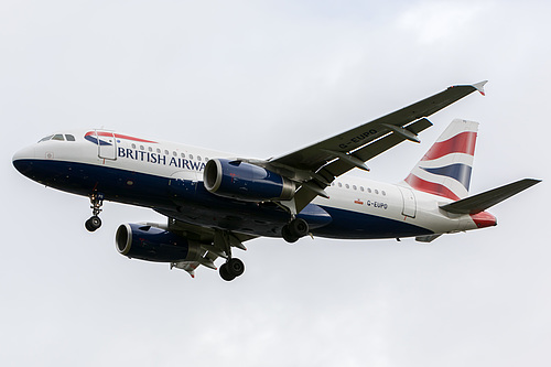 British Airways Airbus A319-100 G-EUPO at London Heathrow Airport (EGLL/LHR)