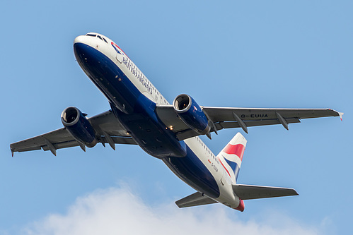 British Airways Airbus A320-200 G-EUUA at London Heathrow Airport (EGLL/LHR)