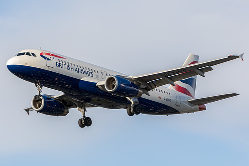British Airways Airbus A320-200 G-EUUC at London Heathrow Airport (EGLL/LHR)