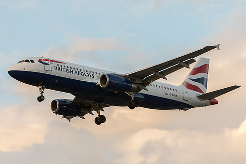 British Airways Airbus A320-200 G-EUUN at London Heathrow Airport (EGLL/LHR)