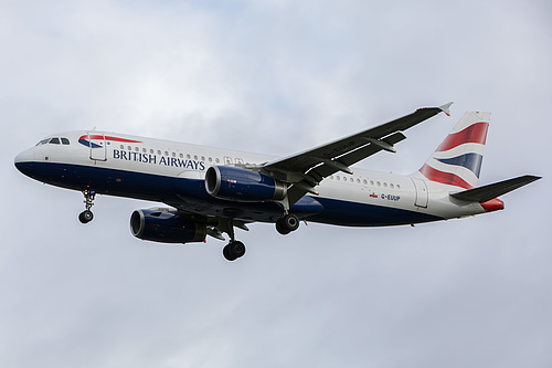 British Airways Airbus A320-200 G-EUUP at London Heathrow Airport (EGLL/LHR) British Airways Airbus A320-200 G-EUUP at London Heathrow Airport (EGLL/LHR)