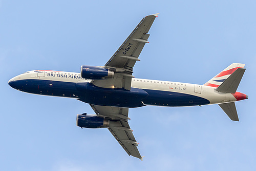 British Airways Airbus A320-200 G-EUYC at London Heathrow Airport (EGLL/LHR) British Airways Airbus A320-200 G-EUYC at London Heathrow Airport (EGLL/LHR)