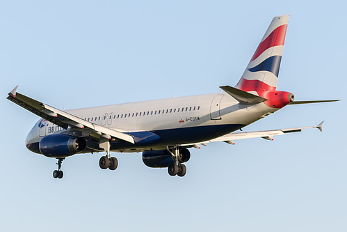 British Airways Airbus A320-200 G-EUYM at London Heathrow Airport (EGLL/LHR)
