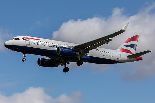 British Airways Airbus A320-200 G-EUYO at London Heathrow Airport (EGLL/LHR)