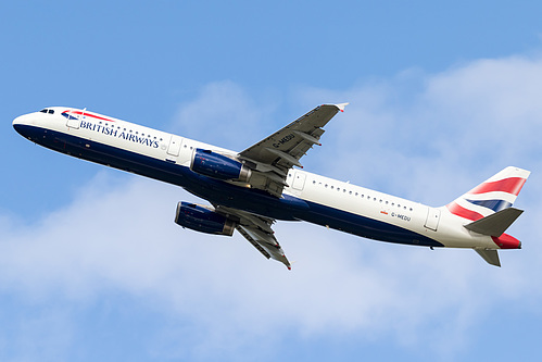 British Airways Airbus A321-200 G-MEDU at London Heathrow Airport (EGLL/LHR)