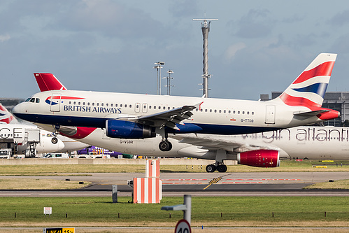 British Airways Airbus A320-200 G-TTOB at London Heathrow Airport (EGLL/LHR) British Airways Airbus A320-200 G-TTOB at London Heathrow Airport (EGLL/LHR)