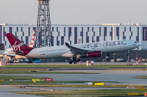 Virgin Atlantic Airbus A330-300 G-VGBR at London Heathrow Airport (EGLL/LHR) Virgin Atlantic Airbus A330-300 G-VGBR at London Heathrow Airport (EGLL/LHR)