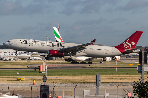 Virgin Atlantic Airbus A330-300 G-VNYC at London Heathrow Airport (EGLL/LHR) Virgin Atlantic Airbus A330-300 G-VNYC at London Heathrow Airport (EGLL/LHR)