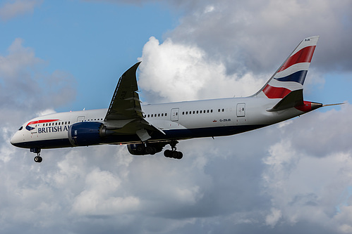 British Airways Boeing 787-8 G-ZBJB at London Heathrow Airport (EGLL/LHR) British Airways Boeing 787-8 G-ZBJB at London Heathrow Airport (EGLL/LHR)