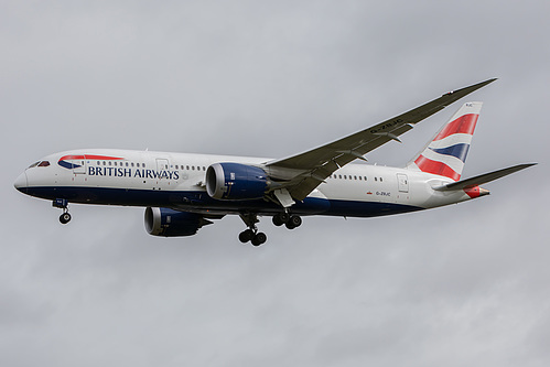 British Airways Boeing 787-8 G-ZBJC at London Heathrow Airport (EGLL/LHR) British Airways Boeing 787-8 G-ZBJC at London Heathrow Airport (EGLL/LHR)
