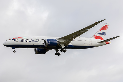 British Airways Boeing 787-8 G-ZBJE at London Heathrow Airport (EGLL/LHR) British Airways Boeing 787-8 G-ZBJE at London Heathrow Airport (EGLL/LHR)