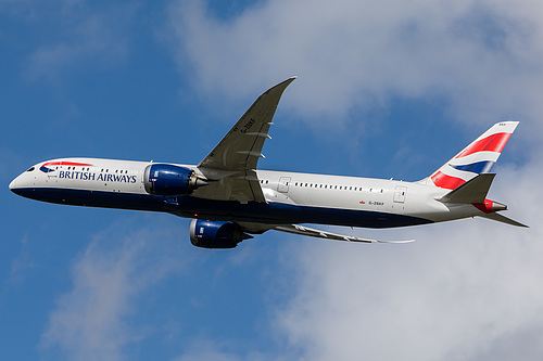 British Airways Boeing 787-9 G-ZBKF at London Heathrow Airport (EGLL/LHR)